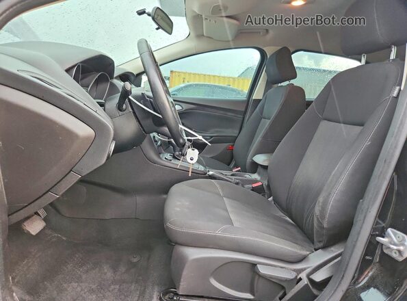 1FADP3K23GL379250 2016 FORD FOCUS Black Вид салону спереду