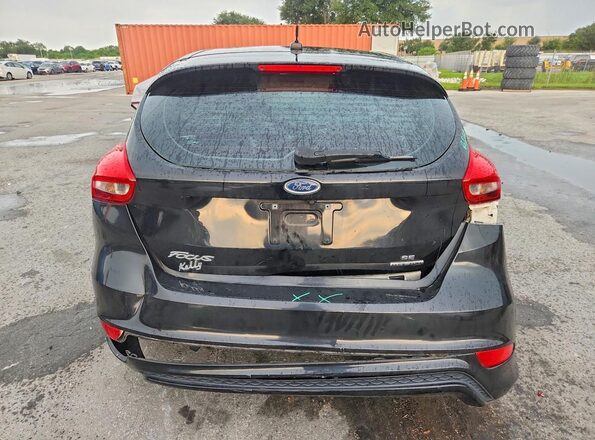 1FADP3K23GL379250 2016 FORD FOCUS Black Вид ззаду