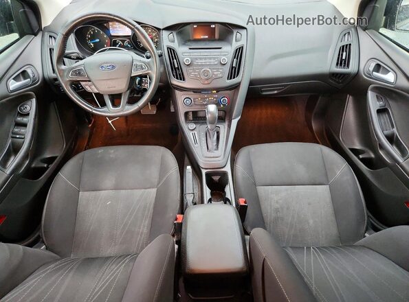 1FADP3K23GL379250 2016 FORD FOCUS Black Вид панелі приладів