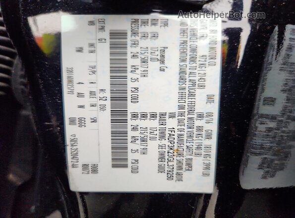 1FADP3K23GL379250 2016 FORD FOCUS Black Вид підкапотного простору