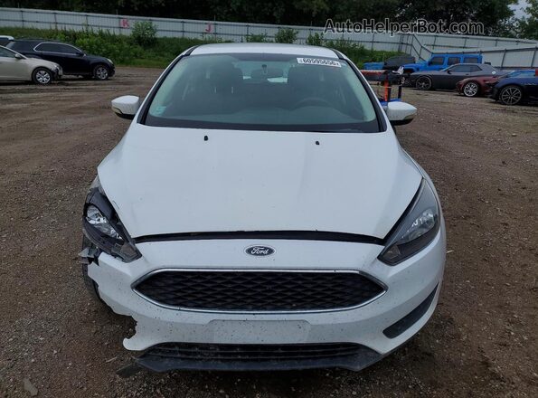 1FADP3K23HL215823 2017 FORD FOCUS White Vista frontal