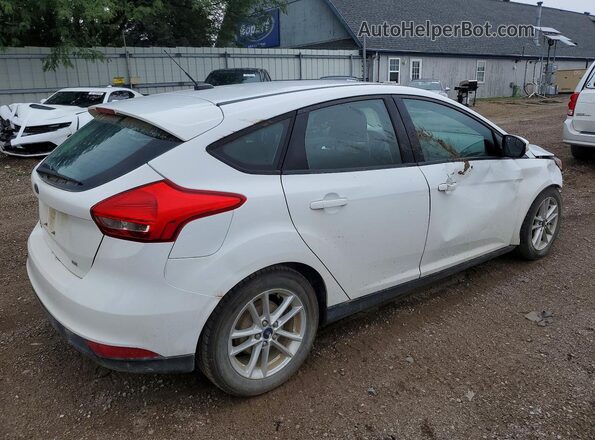 1FADP3K23HL215823 2017 FORD FOCUS White Trasero derecho