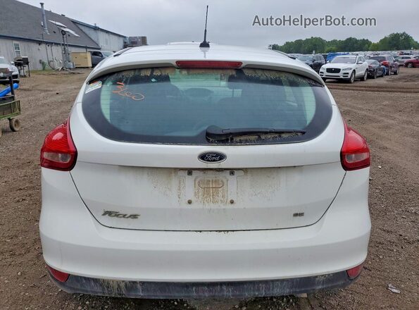 1FADP3K23HL215823 2017 FORD FOCUS White Vista trasera