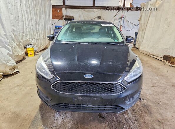 1FADP3K23HL295012 2017 FORD FOCUS Black Front view