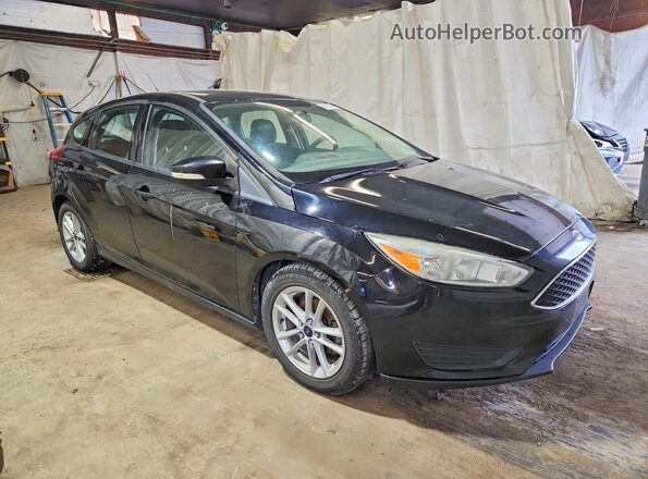 1FADP3K23HL295012 2017 FORD FOCUS Black Front right
