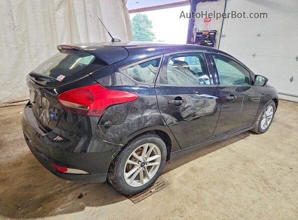 1FADP3K23HL295012 2017 FORD FOCUS Black Rear right