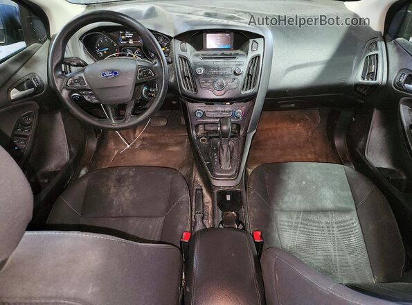1FADP3K23HL295012 2017 FORD FOCUS Black Dashboard view