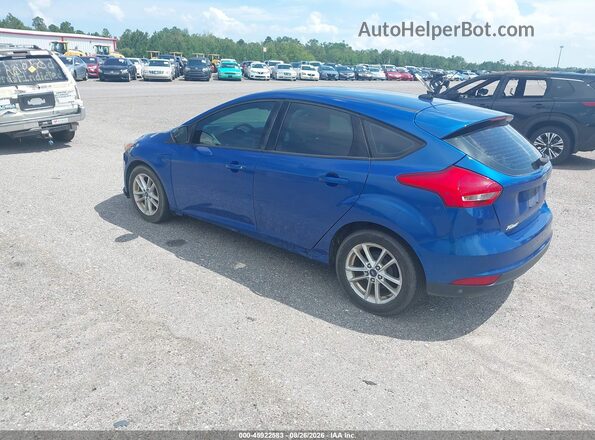 1FADP3K23JL220574 2018 FORD FOCUS Blue Հետևի ձախ