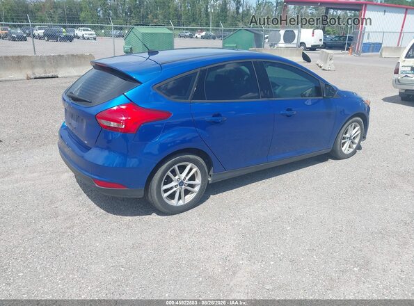 1FADP3K23JL220574 2018 FORD FOCUS Blue Հետևի աջ