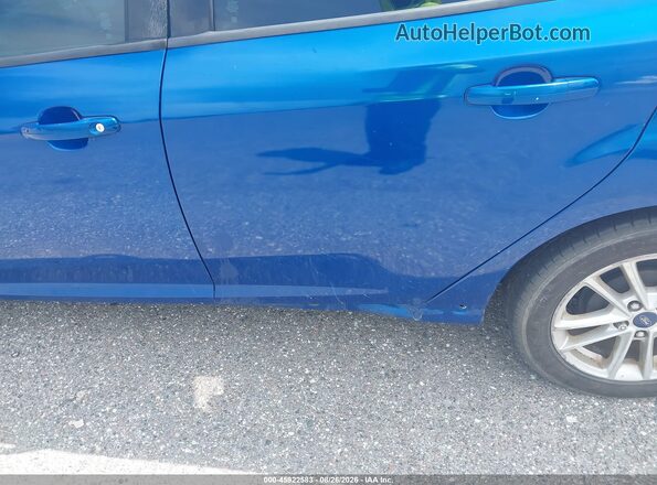 1FADP3K23JL220574 2018 FORD FOCUS Blue Սարքավորումների վահանակի տեսք