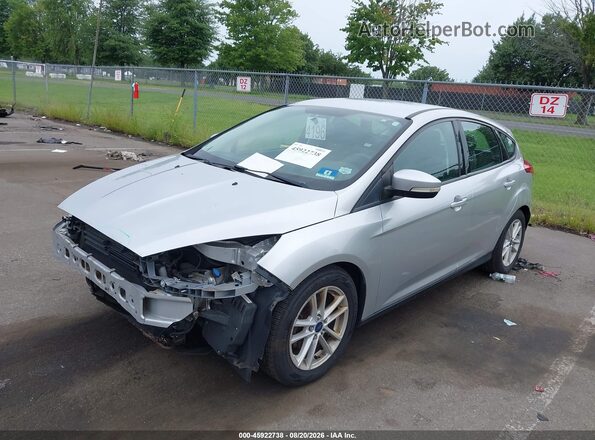 1FADP3K23JL268527 2018 FORD FOCUS Silver Առջևի ձախ երեք քառորդ տեսարան