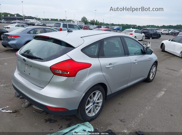 1FADP3K23JL268527 2018 FORD FOCUS Silver Հետևի աջ