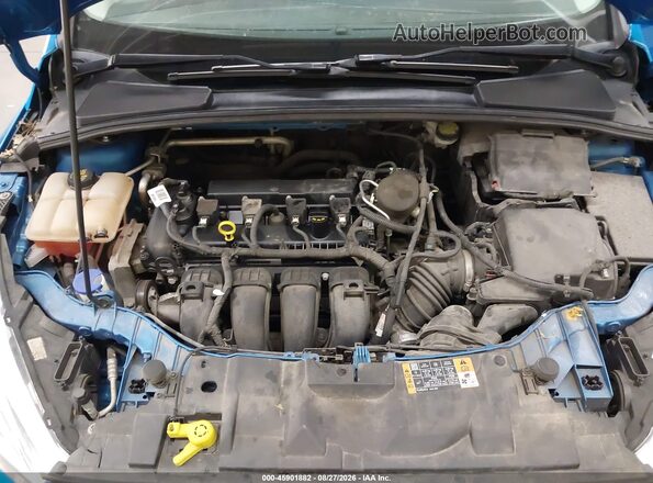 1FADP3K24GL209060 2016 FORD FOCUS Blue Вид ззаду
