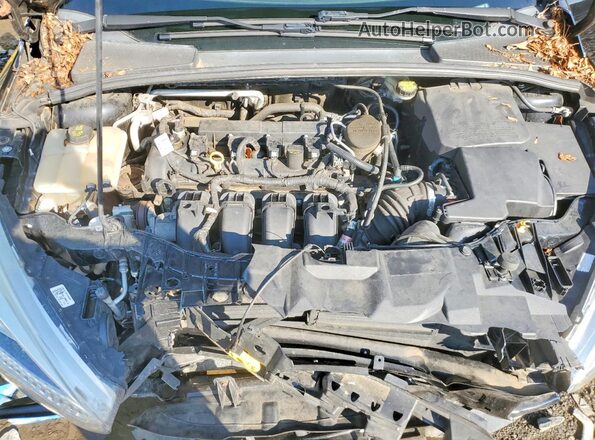 1FADP3K24GL242494 2016 FORD FOCUS Черный Вид задней части салона