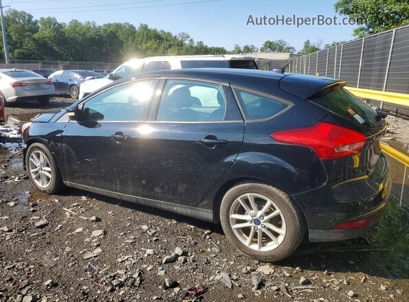 1FADP3K24GL242494 2016 FORD FOCUS Черный Задняя левая четверть