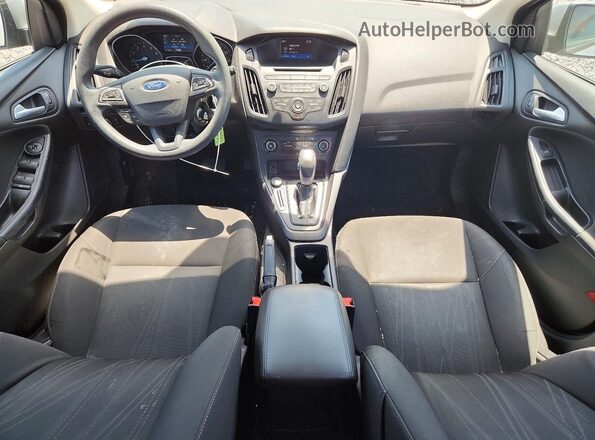 1FADP3K24GL277083 2016 FORD FOCUS Gray Dashboard view