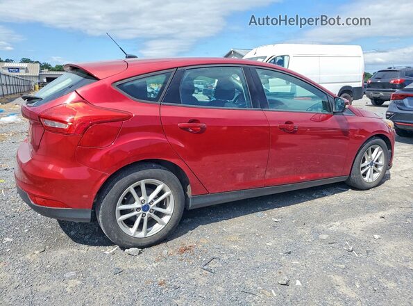 1FADP3K24HL240925 2017 FORD FOCUS Red Rear right