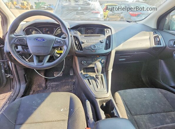1FADP3K24HL318510 2017 FORD FOCUS Gray Առջևի վահանակի տեսք