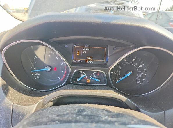 1FADP3K24HL318510 2017 FORD FOCUS Gray Սարքավորումների վահանակի տեսք