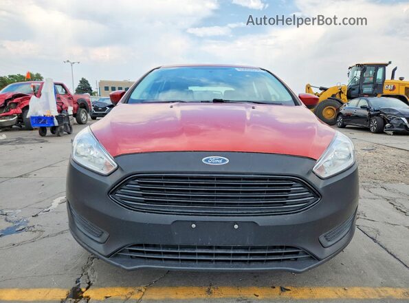 1FADP3K24JL312521 2018 FORD FOCUS Красный Вид спереди