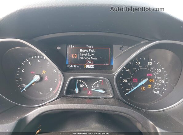 1FADP3K25GL254184 2016 FORD FOCUS White Հետևի նստատեղերի տեսք