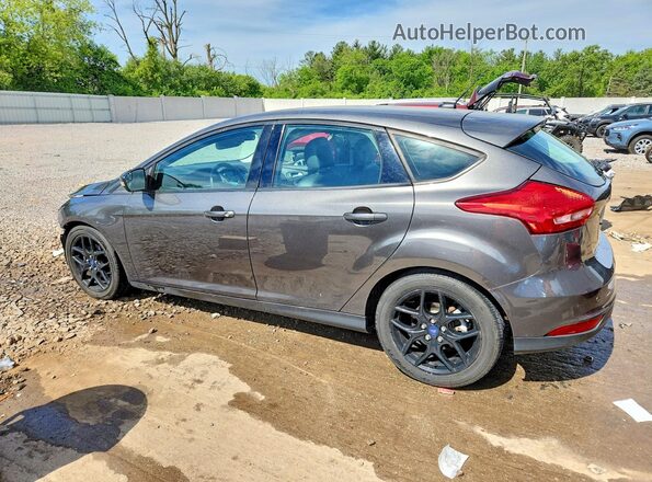1FADP3K25GL256078 2016 FORD FOCUS Gray Trasero izquierdo