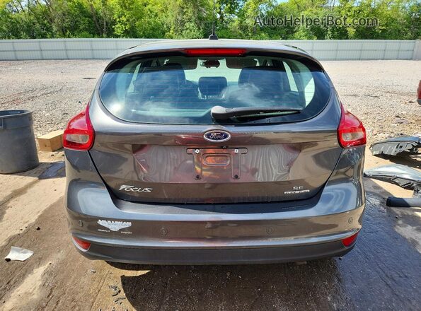 1FADP3K25GL256078 2016 FORD FOCUS Gray Vista trasera