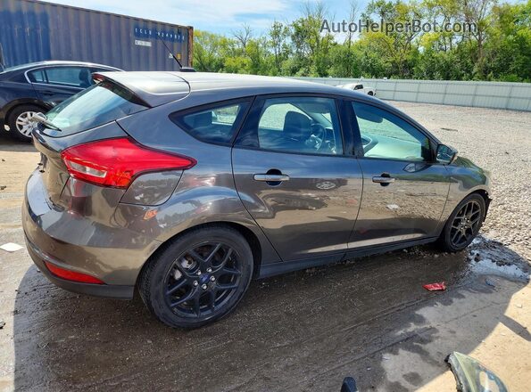 1FADP3K25GL256078 2016 FORD FOCUS Gray Trasero derecho