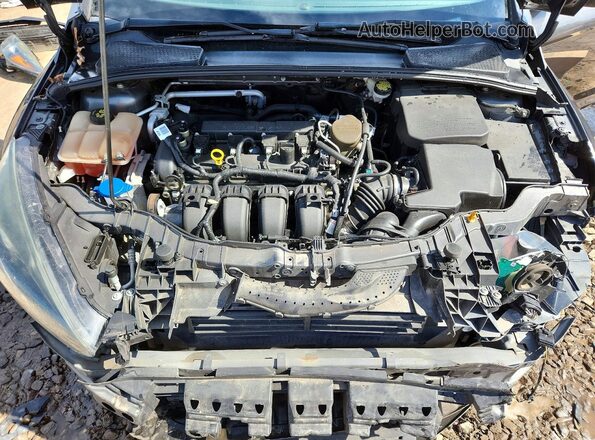 1FADP3K25GL256078 2016 FORD FOCUS Gray Vista interior trasera