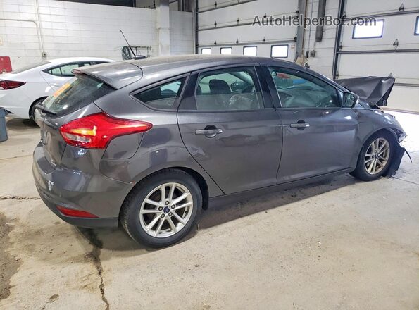 1FADP3K25GL285077 2016 FORD FOCUS Gray Trasero derecho
