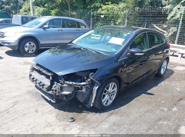 1FADP3K25GL350123 2016 FORD FOCUS Черный Передняя левая четверть