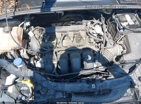 1FADP3K25GL350123 2016 FORD FOCUS Черный Вид сзади