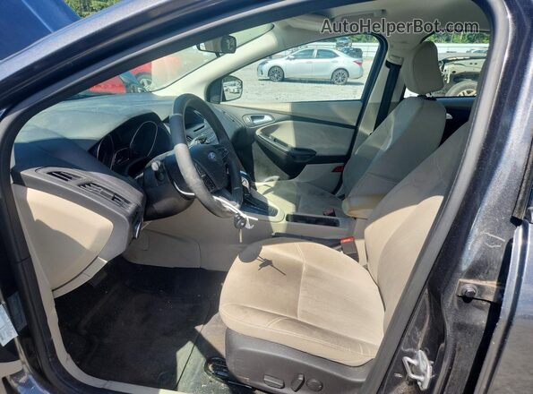 1FADP3K25GL371019 2016 FORD FOCUS Gray Vista interior delantera