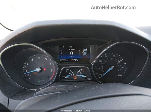 1FADP3K25GL387107 2016 FORD FOCUS Silver Vista de los asientos traseros