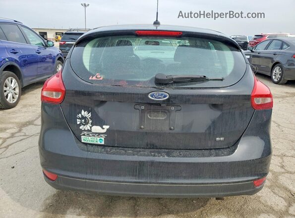1FADP3K25HL248015 2017 FORD FOCUS Black Հետևի տեսք