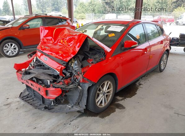 1FADP3K25HL263940 2017 FORD FOCUS Red Vista tres cuartos delantera izquierda
