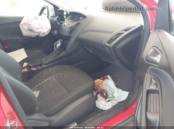 1FADP3K25HL263940 2017 FORD FOCUS Red Vista interior delantera