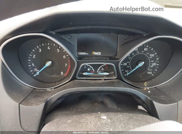 1FADP3K25HL263940 2017 FORD FOCUS Red Vista de los asientos traseros