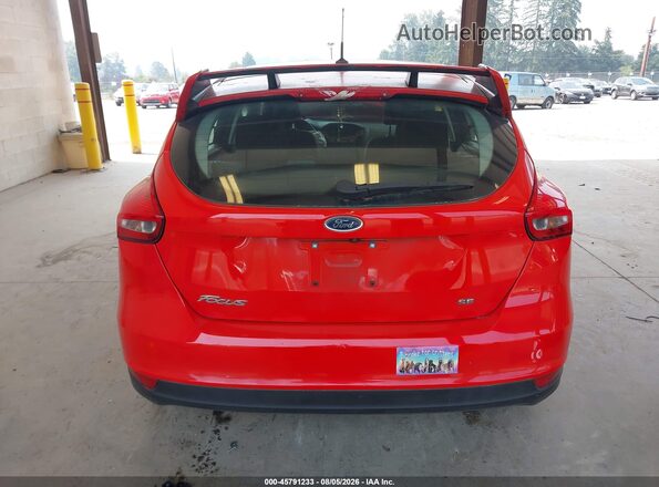1FADP3K25HL263940 2017 FORD FOCUS Red 