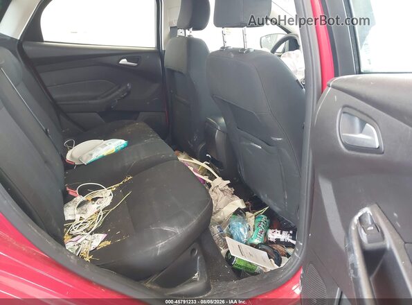 1FADP3K25HL263940 2017 FORD FOCUS Red Vista de la etiqueta del VIN
