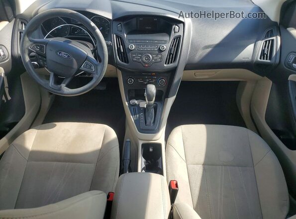 1FADP3K25JL225095 2018 FORD FOCUS White Առջևի վահանակի տեսք