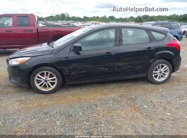 1FADP3K25JL227574 2018 FORD FOCUS Black Vista tres cuartos delantera izquierda