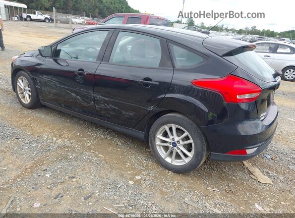 1FADP3K25JL227574 2018 FORD FOCUS Black Trasero izquierdo
