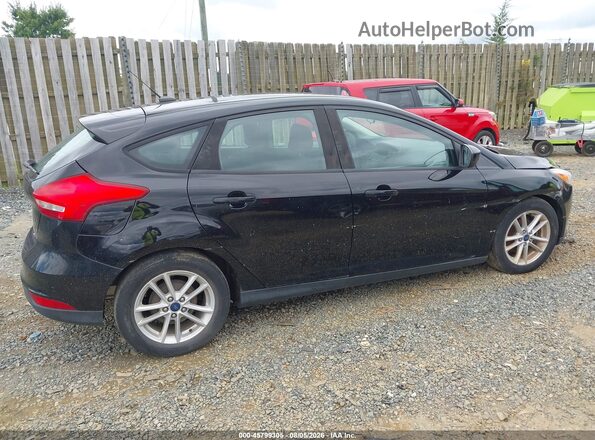 1FADP3K25JL227574 2018 FORD FOCUS Black Trasero derecho