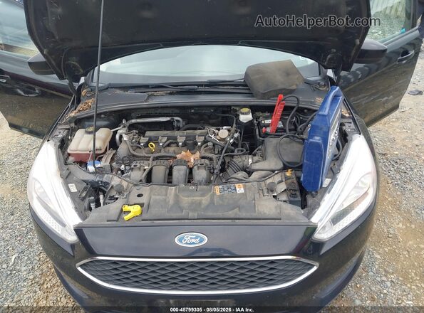1FADP3K25JL227574 2018 FORD FOCUS Black Vista trasera