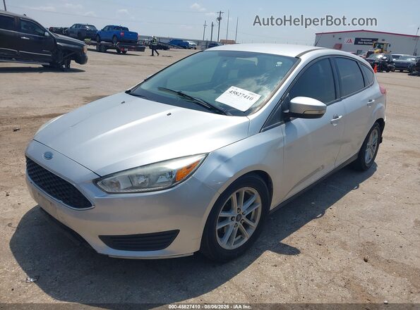 1FADP3K25JL258517 2018 FORD FOCUS Silver წინა მარცხენა ხედი სამი მეოთხედიდან