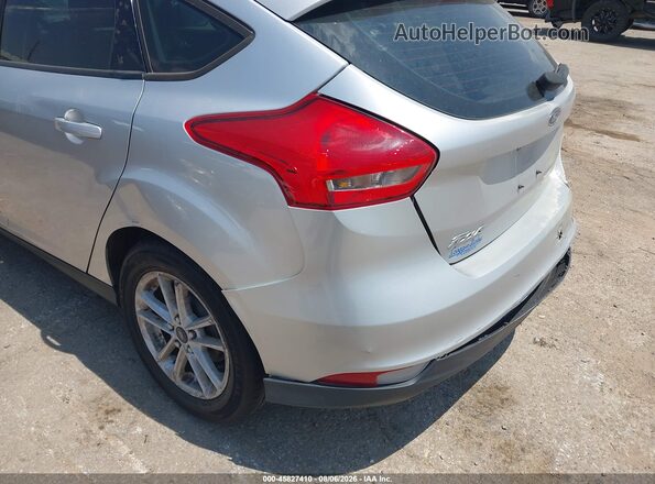 1FADP3K25JL258517 2018 FORD FOCUS Silver ხელსაწყოთა პანელის ხედი