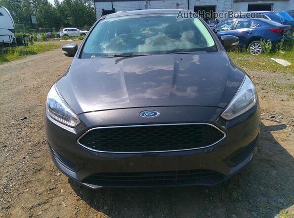 1FADP3K25JL263765 2018 FORD FOCUS Black Դիմացի տեսք