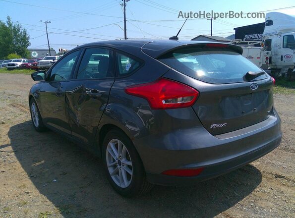 1FADP3K25JL263765 2018 FORD FOCUS Black Հետևի ձախ
