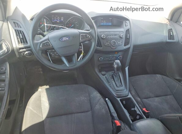 1FADP3K25JL265726 2018 FORD FOCUS Black Vista del salpicadero